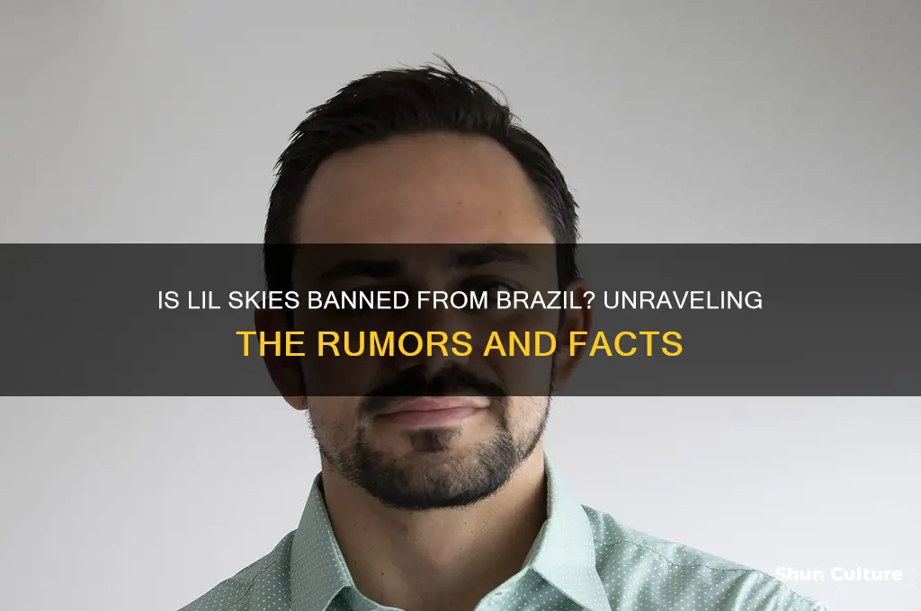 is lil skies banned from brazil