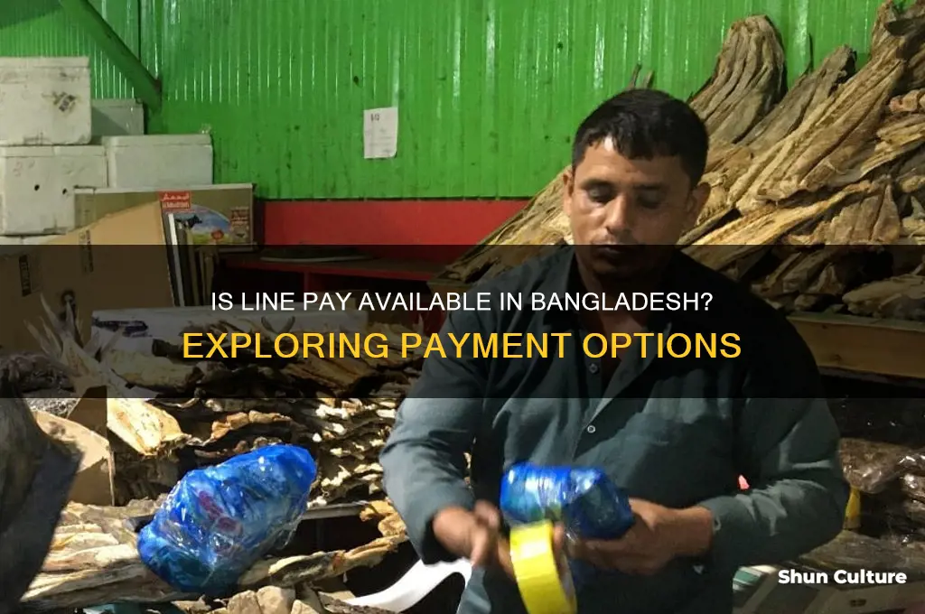 is line pay available in bangladesh