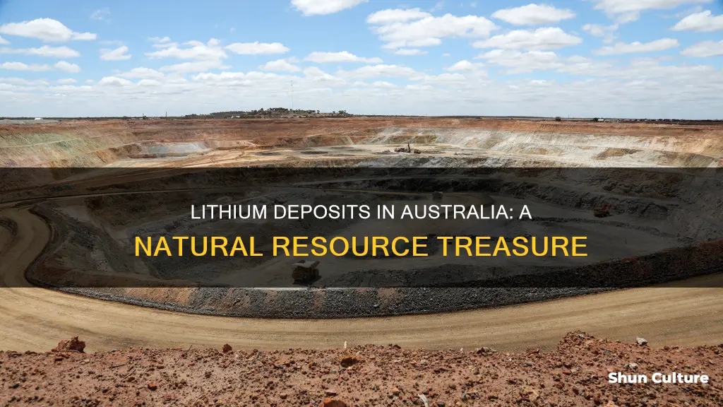 is lithium found in australia