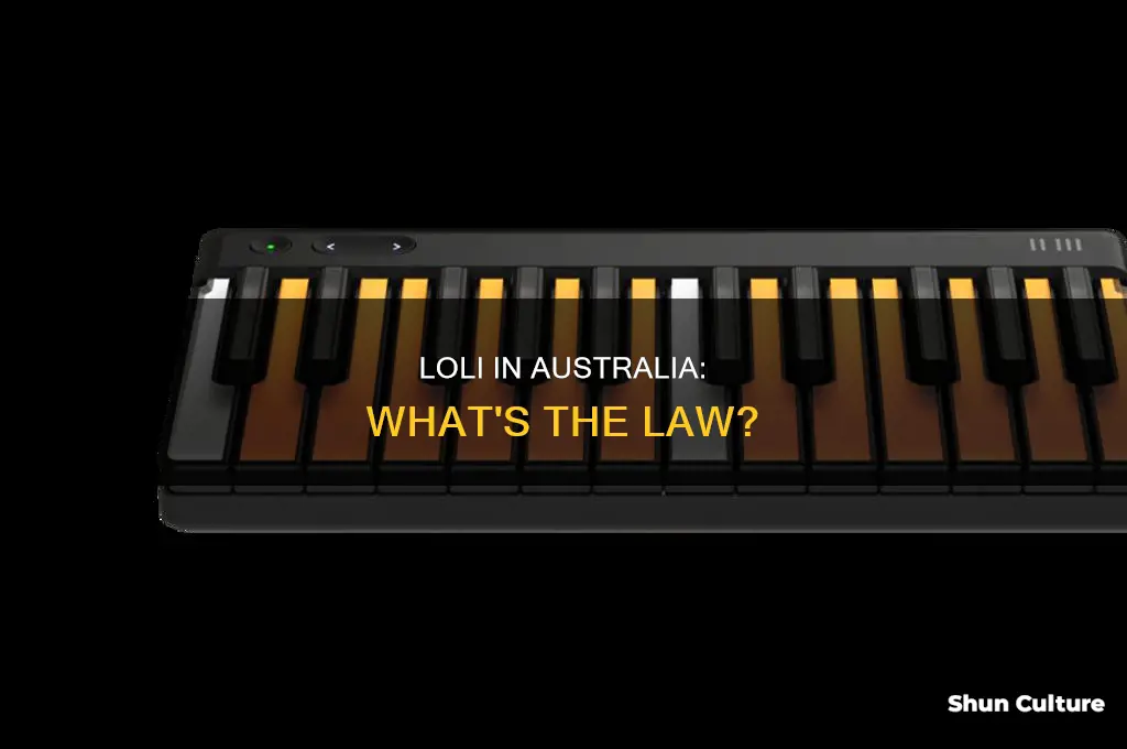 is loli illegal australia