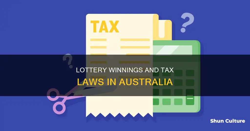 is lottery money taxable in australia