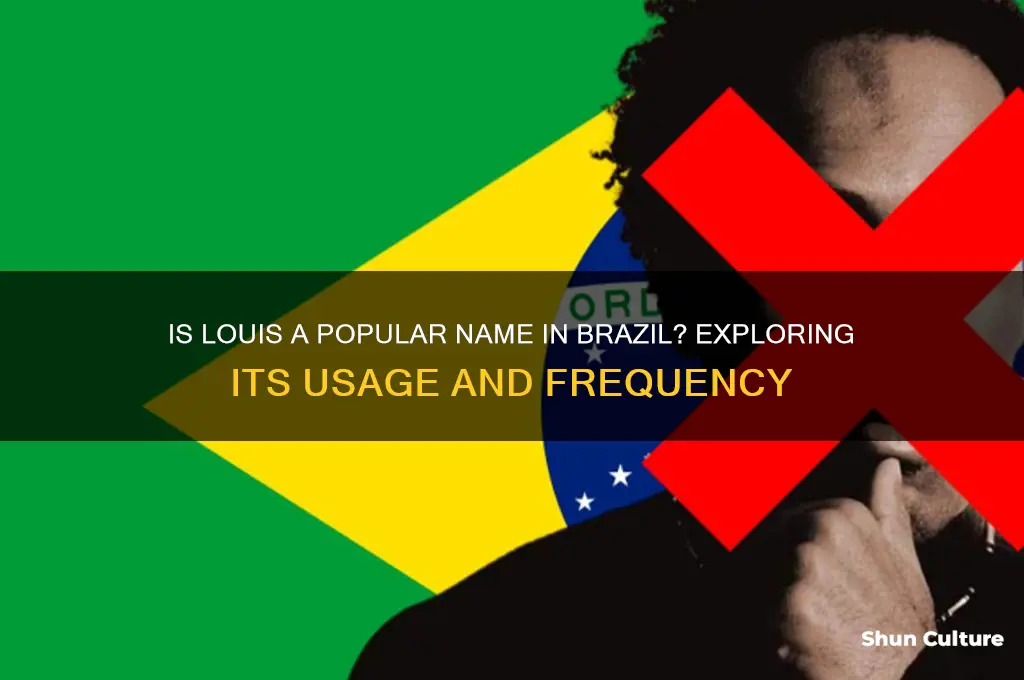 is louis a common name in brazil