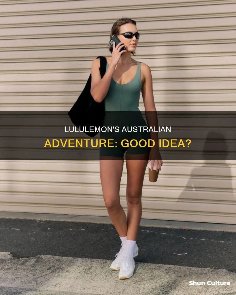is lululemon stores in australia a good idea