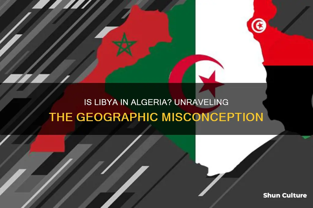 is lybia in algeria
