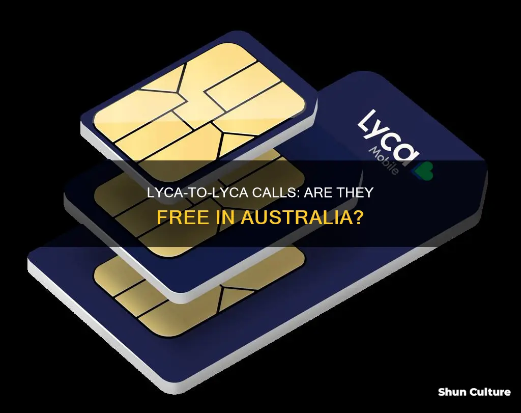 is lyca to lyca free in australia