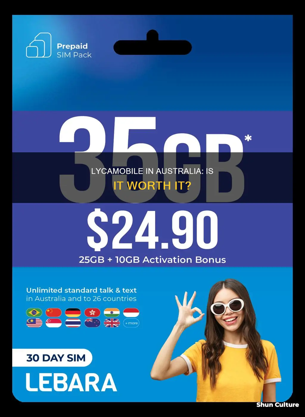 is lycamobile good in australia