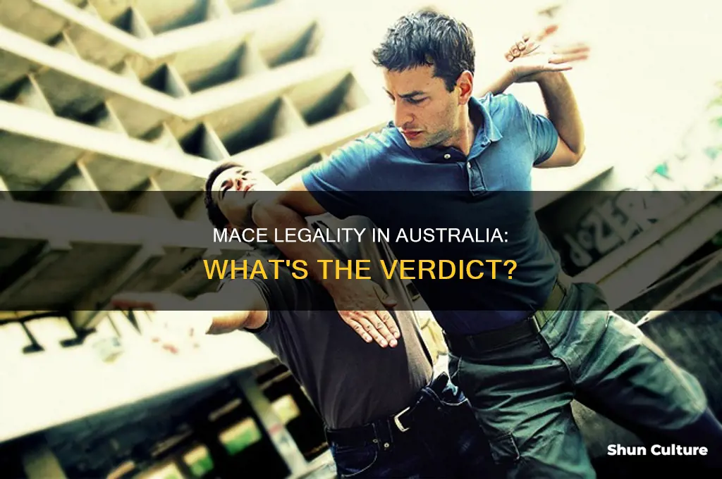 is mace illegal in australia