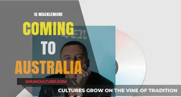 Macklemore's Australian Tour: When and Where?