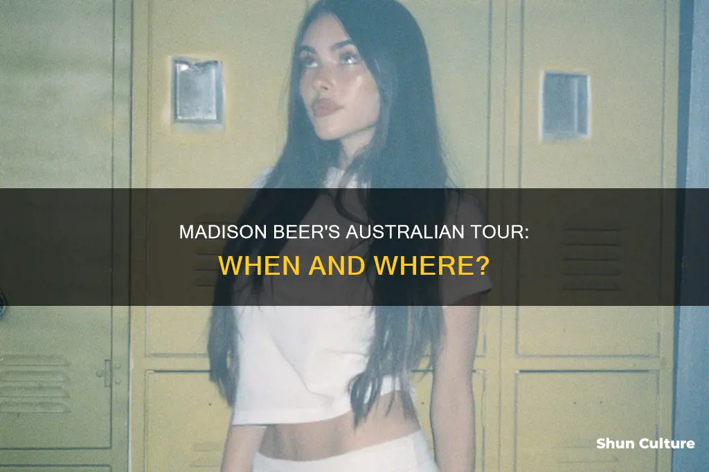 is madison beer coming to australia