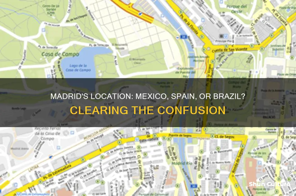 is madrid in mexico spain or brazil