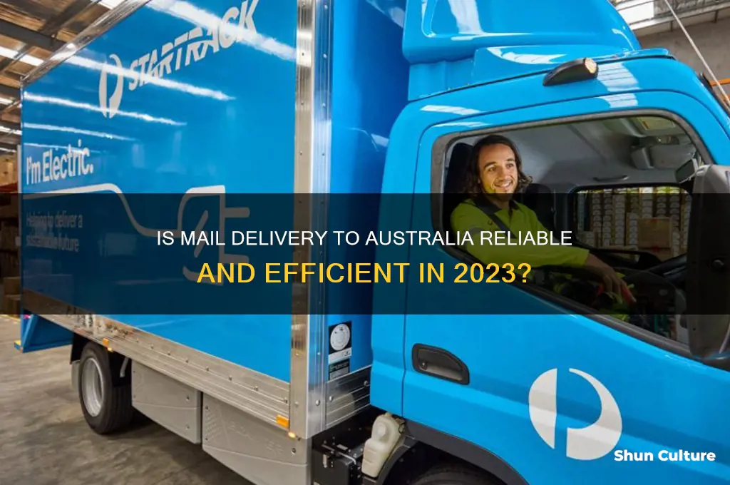 is mail going to australia