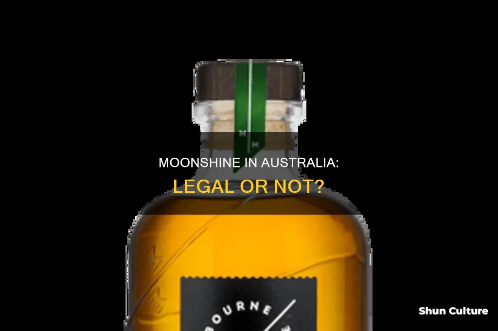 is making moonshine illegal in australia