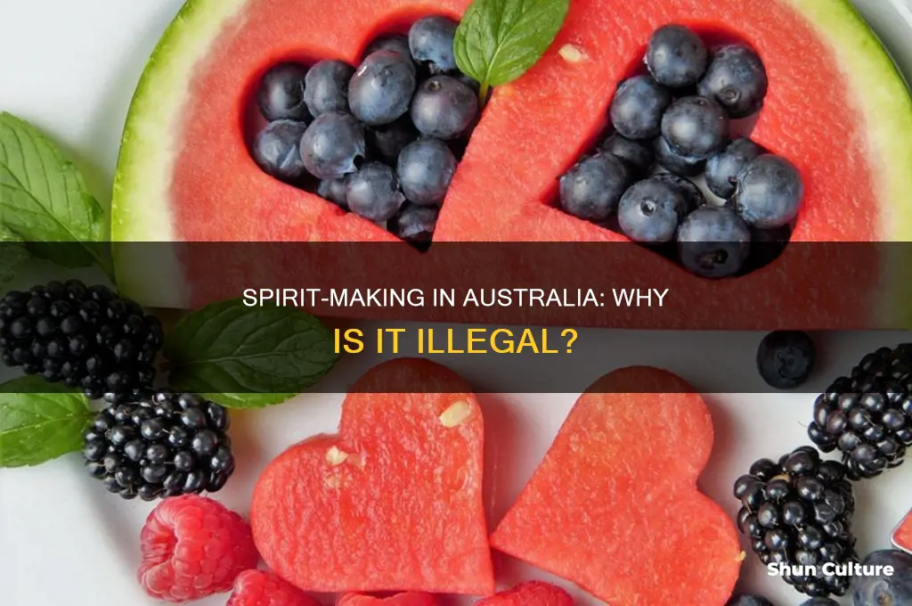 is making spirits illegal in australia