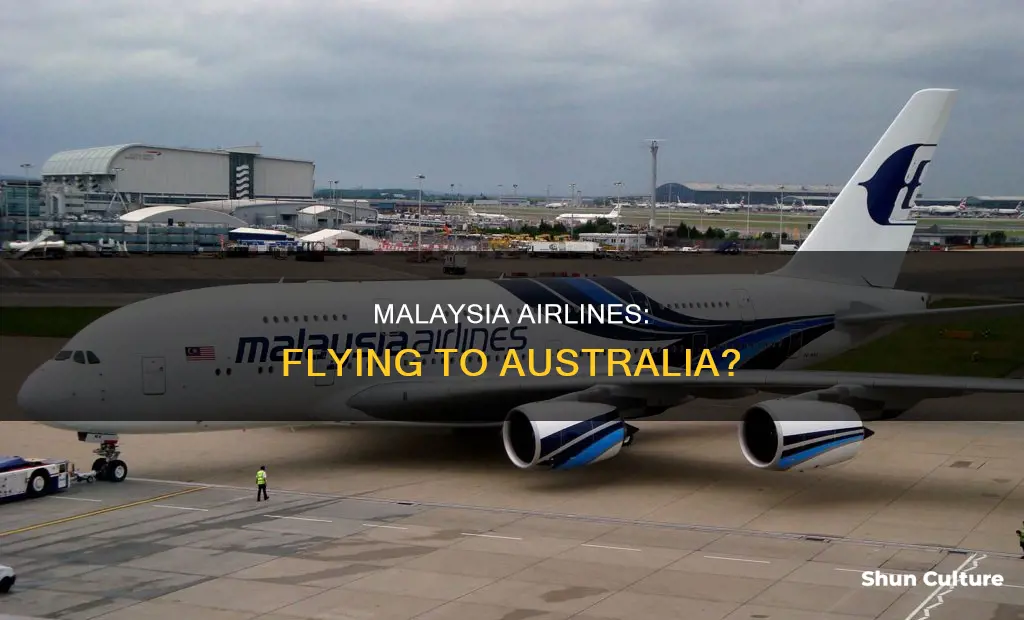 is malaysia airlines flying to australia