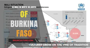 Exploring West Africa: Mali's Geographic Position Relative to Burkina Faso