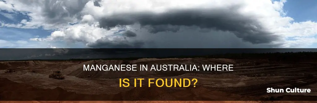 is manganese found in australia