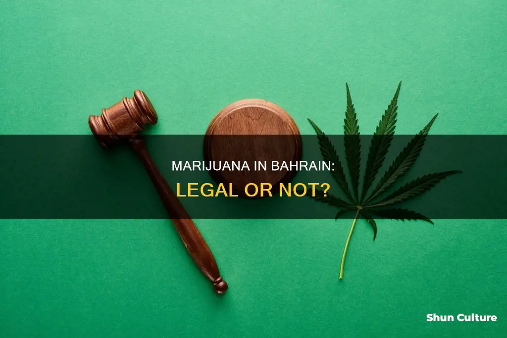 is marijuana legal in bahrain