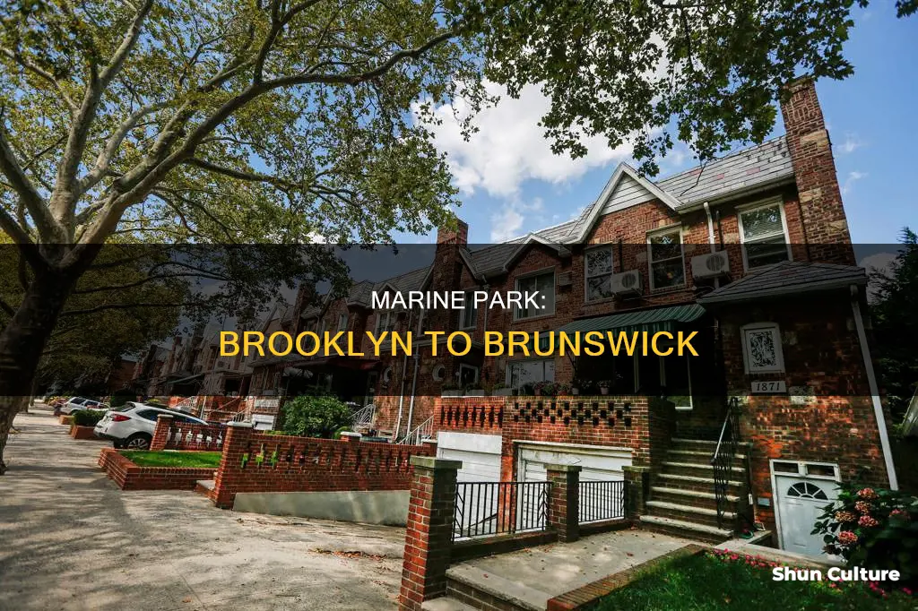 is marine park brooklyn to brunswick