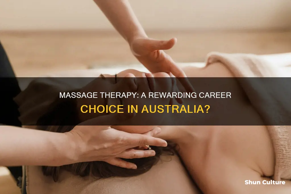 is massage therapy a good career australia