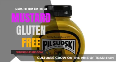 MasterFoods Mustard: Gluten-Free and Australian-Owned