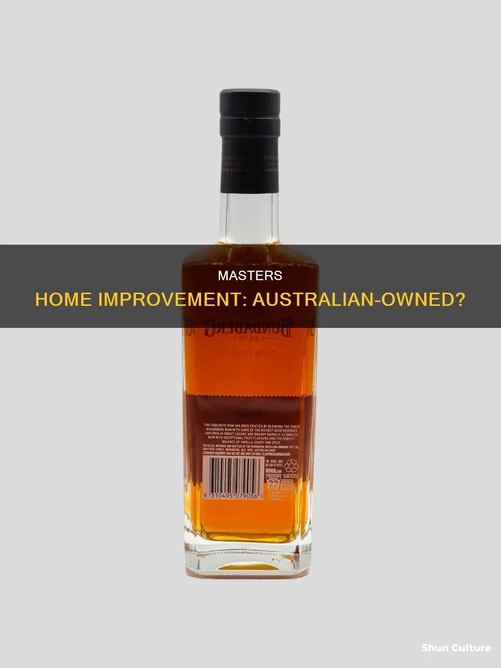 is masters home improvement australian owned