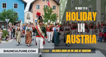 Holiday Alert: May 21 in Austria