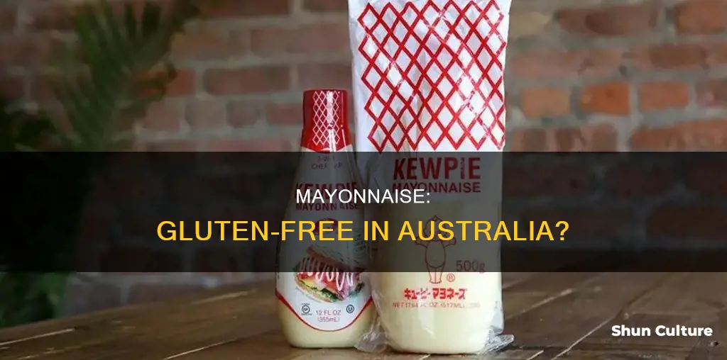 is mayonnaise gluten free australia