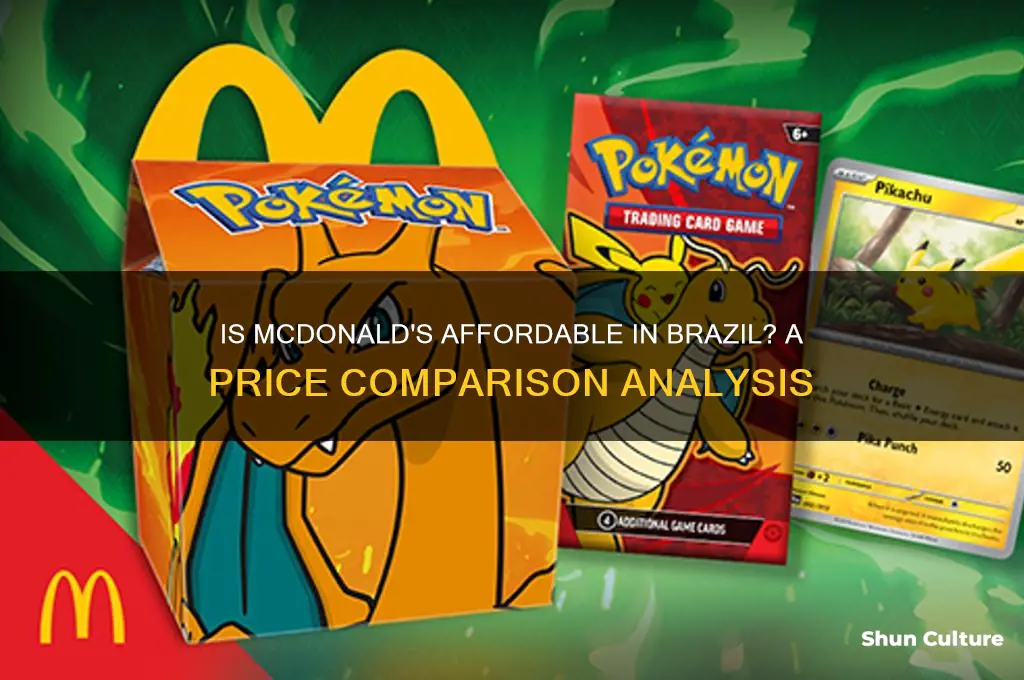 is mcdonalds cheap in brazil