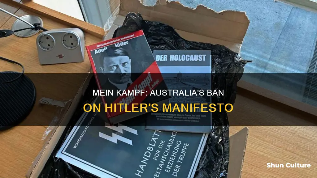 is mein kampf banned in australia