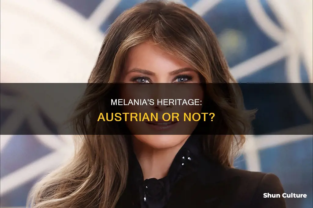 is melania austrian