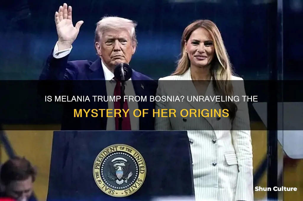 is melania from bosnia