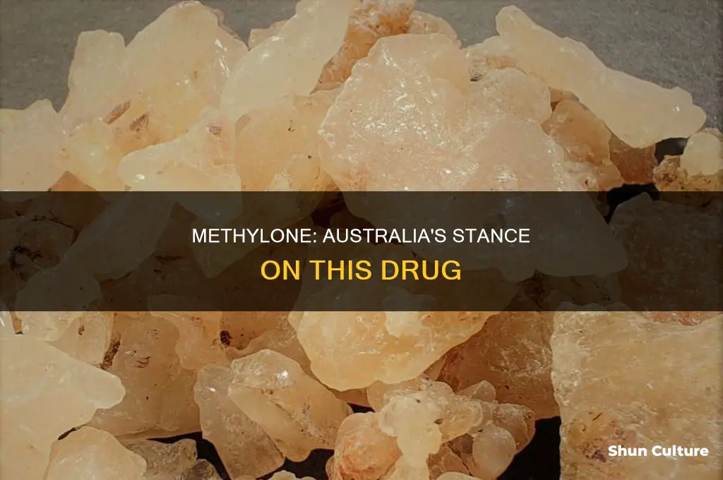 is methylone illegal in australia