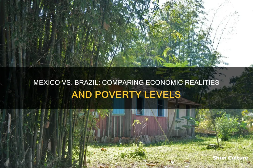 is mexico poorer than brazil