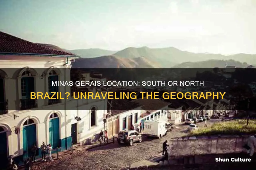is minais gerais south or north brazil