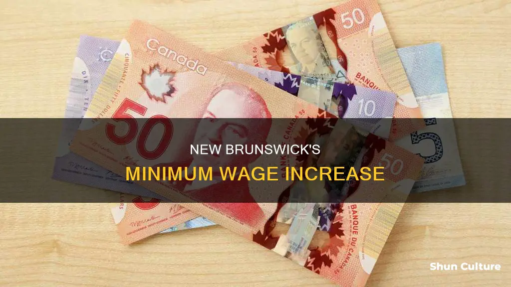 is minimum wage going up in new brunswick