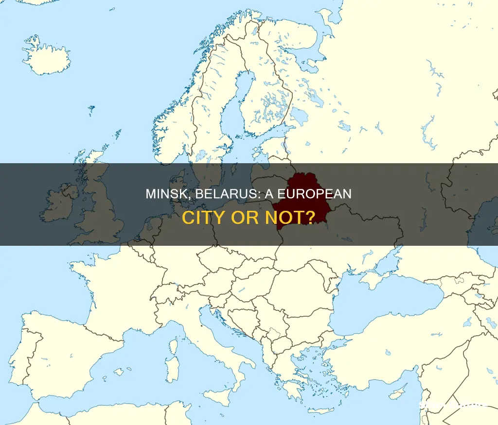 is minsk belarus in europe