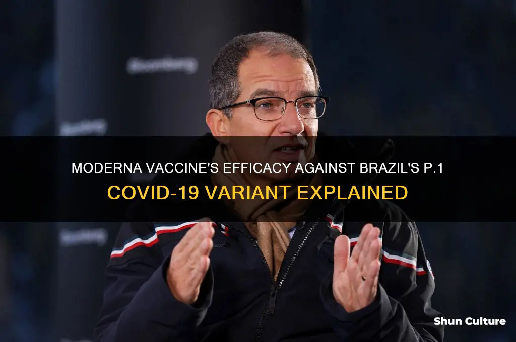 is moderna vaccine effective against brazil strain