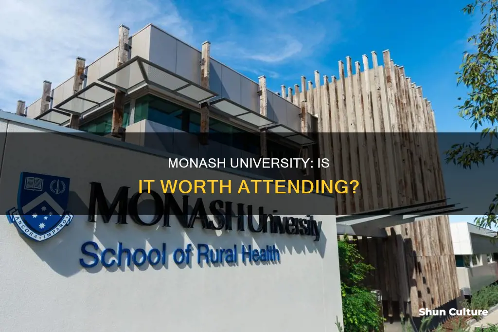 is monash university australia good
