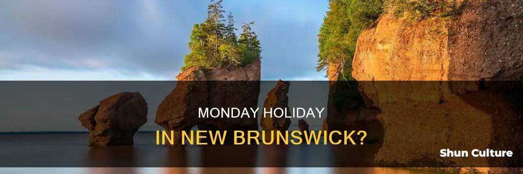 is monday a holiday in new brunswick