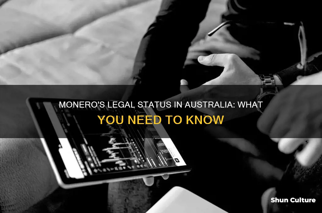 is monero illegal in australia