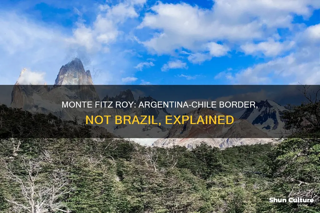is monte fitz roy the border of argentina and brazil