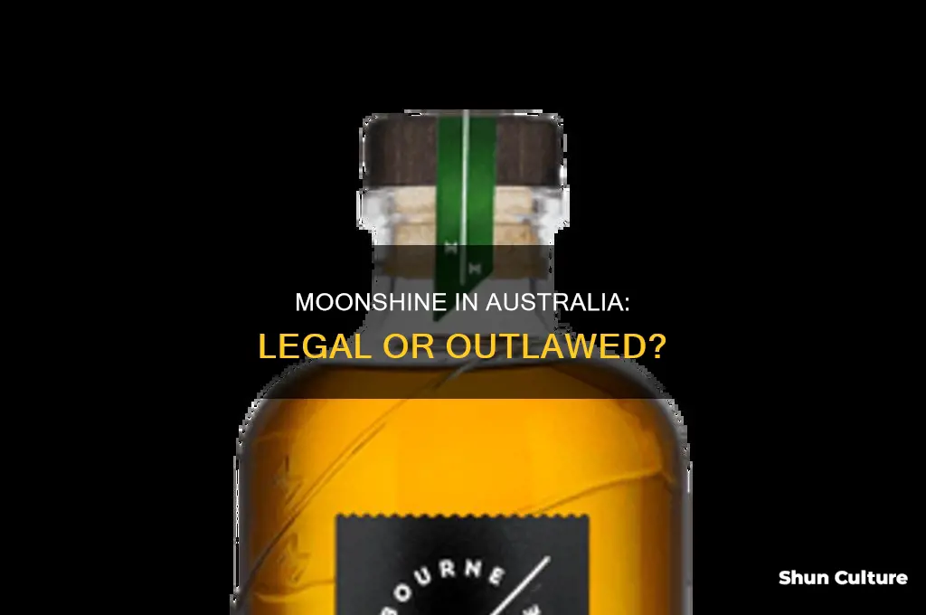 is moonshining illegal in australia