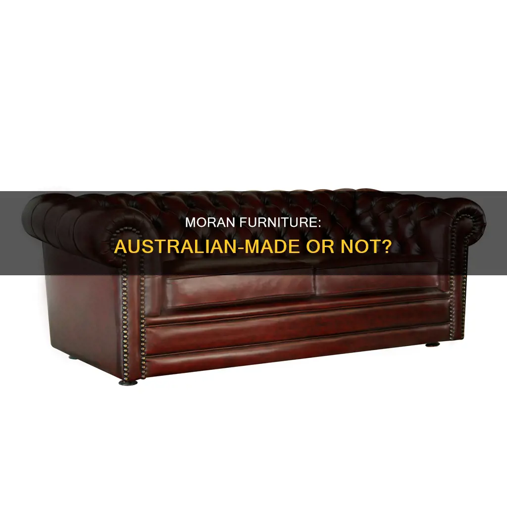 is moran furniture made in australia