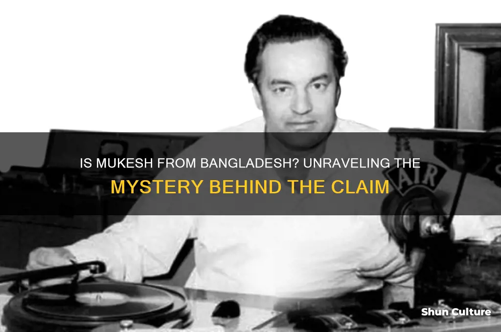 is mukesh from bangladesh