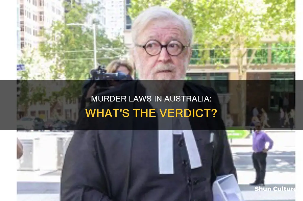 is murder illegal in australia