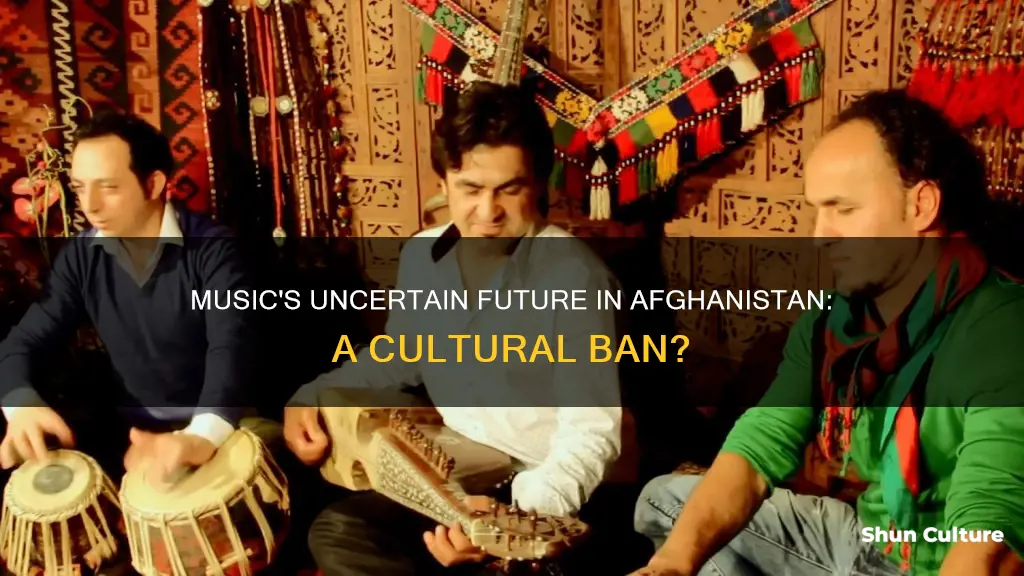 is music banned in afghanistan