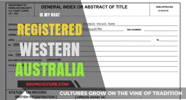 Boat Registration: Western Australia's Requirements
