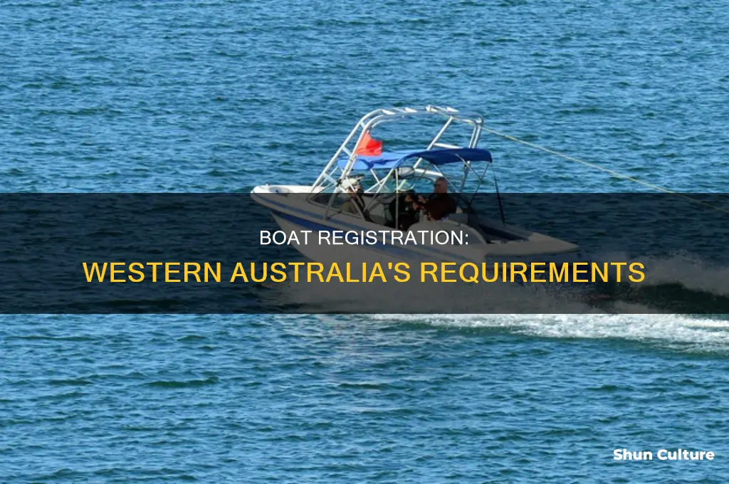 is my boat registered western australia