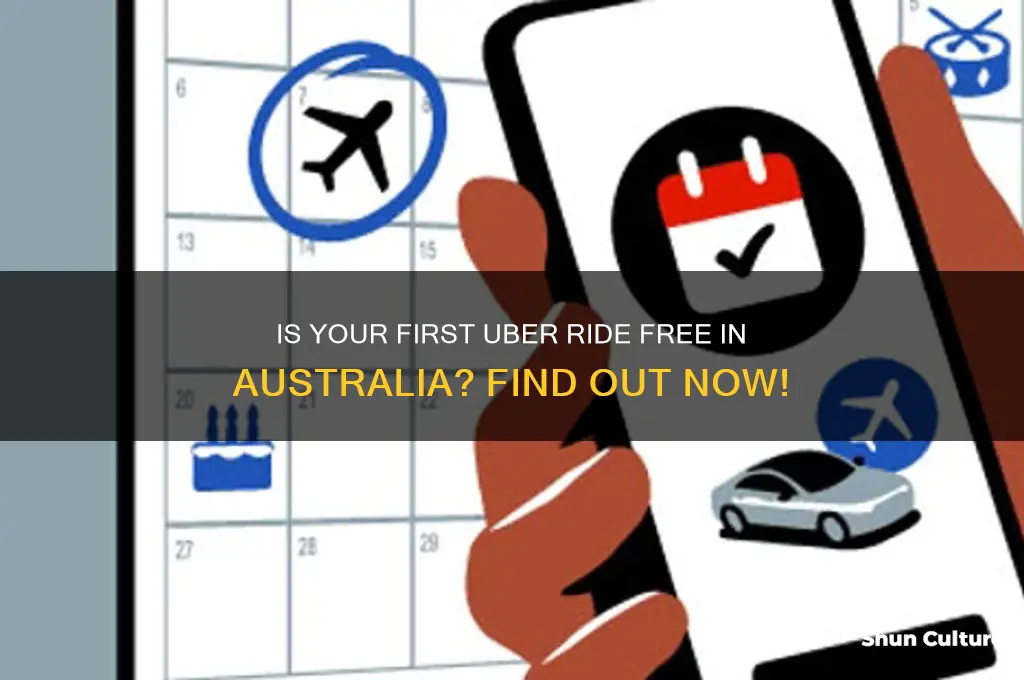 is my first uber ride free australia