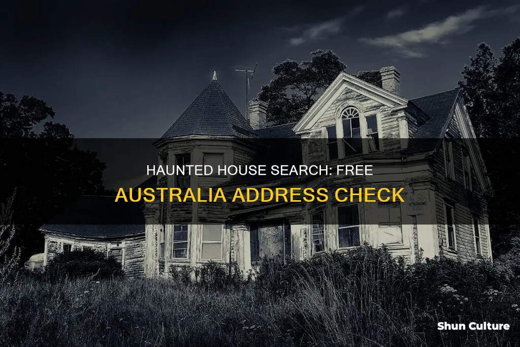 is my house haunted address search free australia